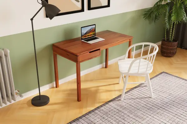 Drago Doğal Ahşap Çalışma Masası